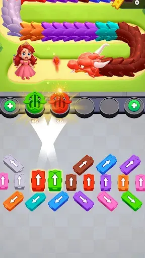 Скриншот 6 — Girl Rescue: Dragon Puzzle