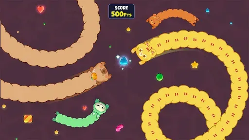 Скриншот 3 — Snake Battle: Fun Snake Game