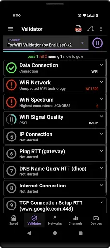 Скриншот 1 — analiti - Speed & WiFi