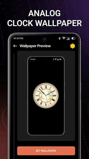 Скриншот 4 — Analog Clock живые обои