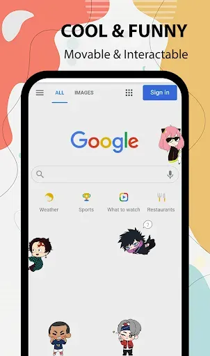 Скриншот 5 — Shimeji - desktop pet