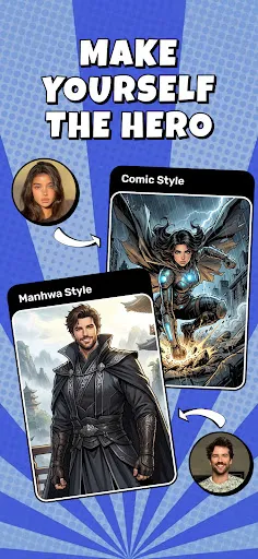 Скриншот 3 — MANKAI: AI Manga & Comic Maker