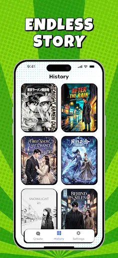 Скриншот 4 — MANKAI: AI Manga & Comic Maker