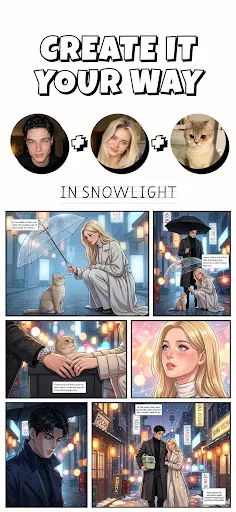 Скриншот 5 — MANKAI: AI Manga & Comic Maker