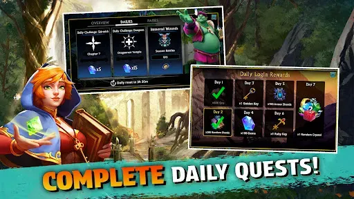 Скриншот 7 — Puzzle Quest 3: RPG Adventure
