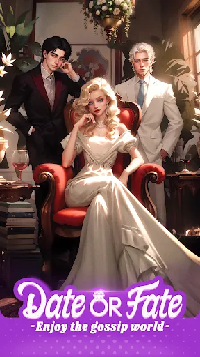 Скриншот 1 — Date Or Fate: Match & Puzzle