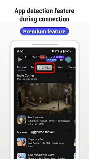 Скриншот 3 — Internet Speed Monitor