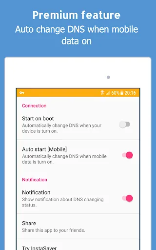 Скриншот 6 — Изменение DNS (5G / Wifi)
