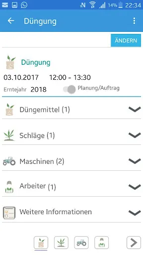 Скриншот 5 — Plantivo Ackerschlagkartei