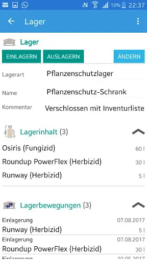Скриншот 6 — Plantivo Ackerschlagkartei