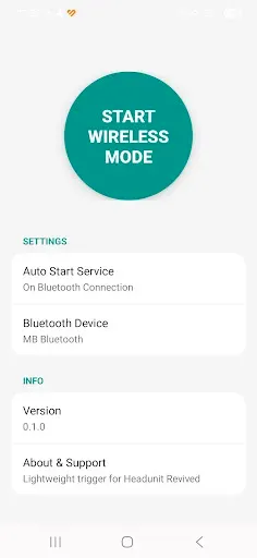 Скриншот 1 — WiFi Helper (Headunit Revived)