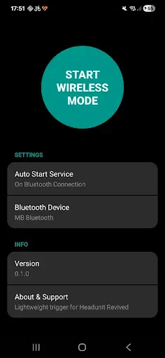 Скриншот 2 — WiFi Helper (Headunit Revived)