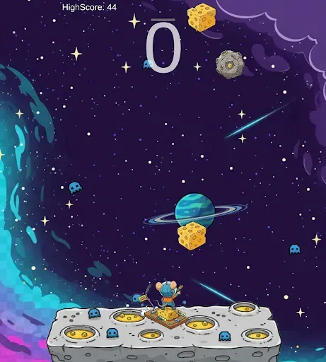 Скриншот 4 — Cheese Invaders