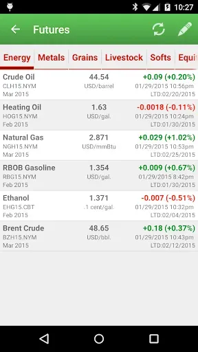 Скриншот 5 — Stock Quote