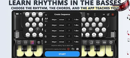Скриншот 4 — Accordion Piano Cassoto Game