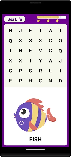 Скриншот 4 — Kids Word Search