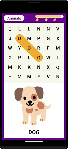 Скриншот 6 — Kids Word Search