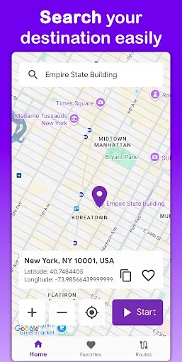 Скриншот 3 — Fake GPS Go Pro Location Spoof