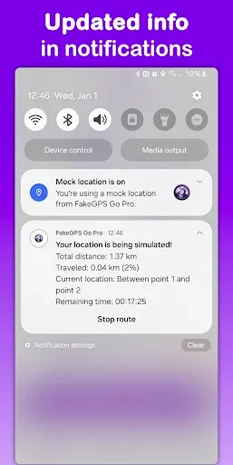 Скриншот 8 — Fake GPS Go Pro Location Spoof