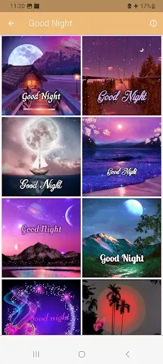 Скриншот 2 — Good Night Images