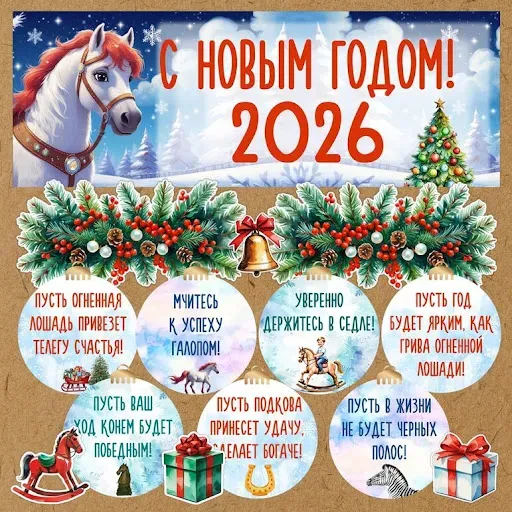 Скриншот 3 — Новогодние поздравления 2026
