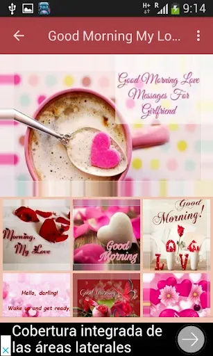 Скриншот 2 — Good Morning Love Messages