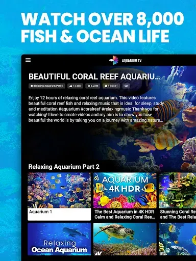 Скриншот 8 — Aquariums TV