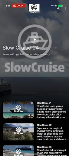 Скриншот 1 — Slow Cruise TV
