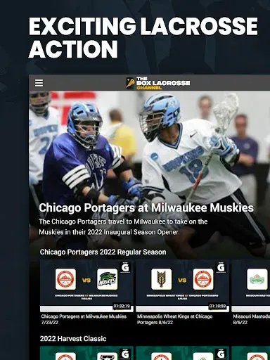 Скриншот 8 — The Box Lacrosse Channel