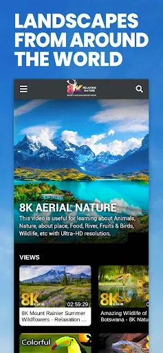 Скриншот 3 — 8K Landscapes