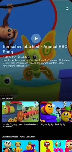 Скриншот 1 — Kids Tv Deutschland