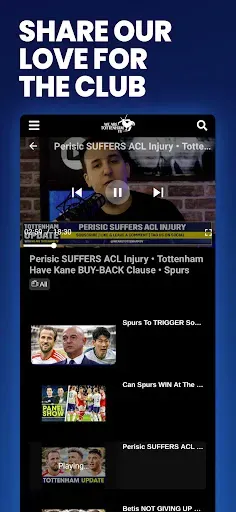 Скриншот 4 — We Are Tottenham TV