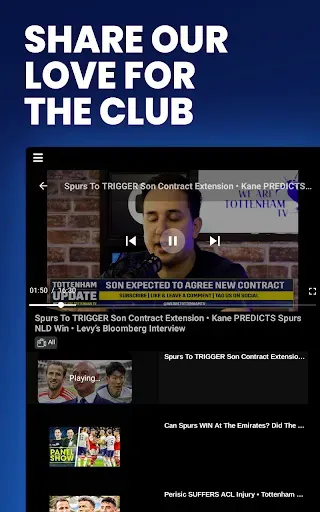 Скриншот 8 — We Are Tottenham TV