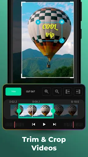 Скриншот 2 — Видеоредактор и фото AndroVid