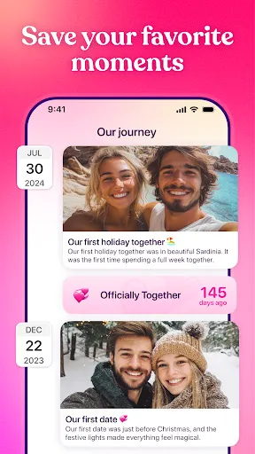 Скриншот 4 — Couple Joy: Приложение для пар