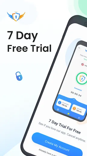 Скриншот 1 — AngelVPN - Fast & Reliable VPN