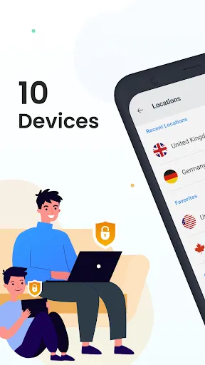 Скриншот 5 — AngelVPN - Fast & Reliable VPN