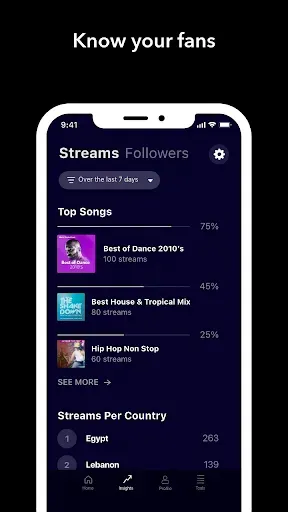 Скриншот 3 — Anghami for Artists