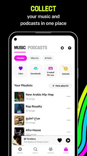 Скриншот 5 — Anghami: Play music & Podcasts