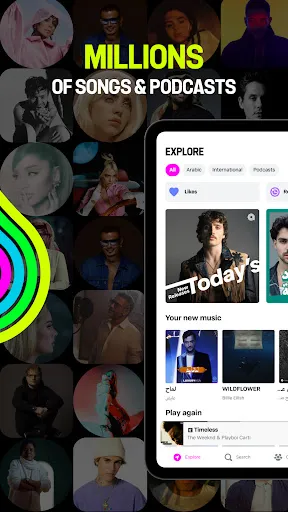 Скриншот 8 — Anghami: Play music & Podcasts