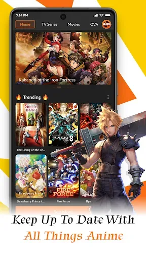 Скриншот 1 — AniBox: Manga & Anime Tracker