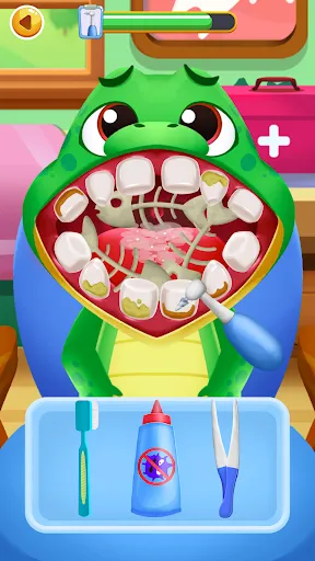 Скриншот 2 — Happy Zoo Dentist: Dental Care