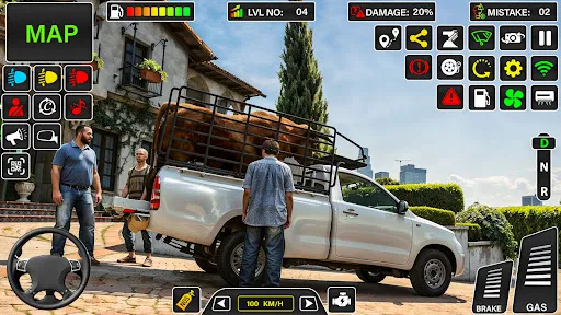 Скриншот 8 — Farm Animal Mini Truck Game