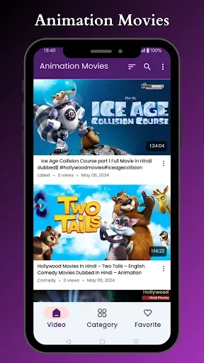 Скриншот 1 — Cartoon Movie & Animation