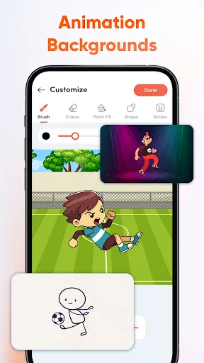 Скриншот 3 — Draw Animation: Draw Cartoons