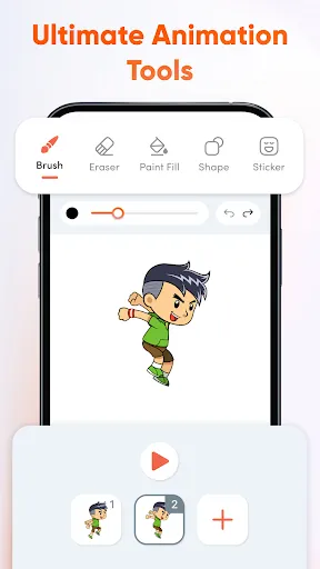 Скриншот 4 — Draw Animation: Draw Cartoons