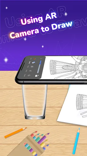 Скриншот 1 — Draw Anime: Paint & Sketch App