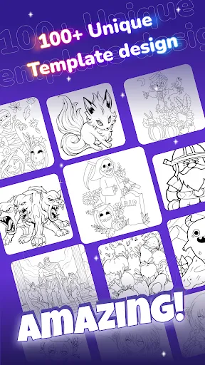 Скриншот 3 — Draw Anime: Paint & Sketch App