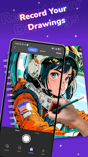 Скриншот 7 — Draw Anime: Paint & Sketch App