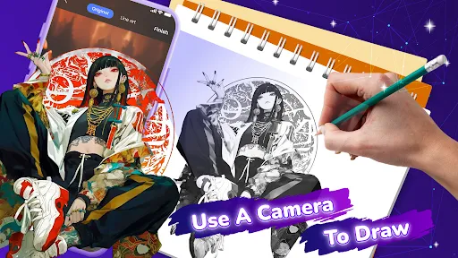 Скриншот 8 — Draw Anime: Paint & Sketch App